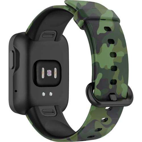 Camouflage Sports Silicone Strap For Xiaomi Mi Watch Lite Redmi Watch Wristband Watchband Bracelet Replaceable accessories