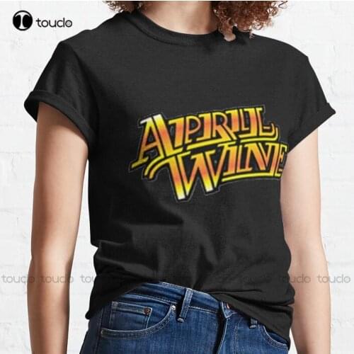 New April Wine Rock Classic T-Shirt Cotton Tee Shirt S-5Xl T Shirt