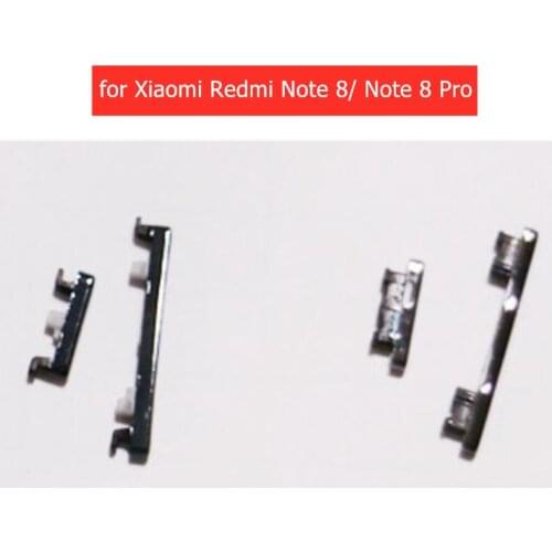 For Xiaomi Redmi Note 8/ Redmi Note 8 Pro Power Volume Button Side Key Button On Off Switch Key Replace Repair Spare Parts