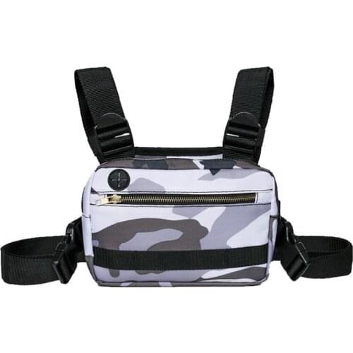 Unisex Nylon Sports Fitness Gym Trail Running Cycling Vest Bag For Sport Trekking Run Chest Backpack Bag Running Accessories