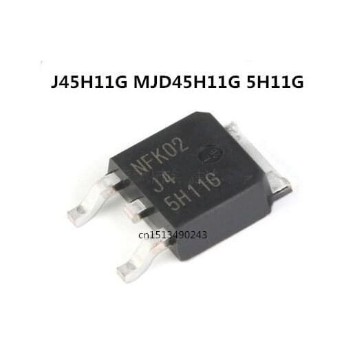 Original 5pcs/ J45H11G TO-252 MJD45H11G 45H11G 5H11G
