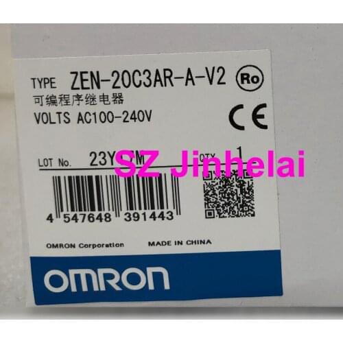 OMRON ZEN-20C3AR-A-V2 Authentic original Programmable relay AC100-240V