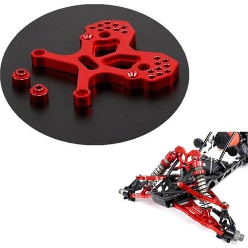 Rc Car HPI Racing KM ROFUN Baja 5B 5T SC CNC Metal Front Shock Absorber Bracket For 1/5 Remote Control Cars Gasoline Buggy Truck