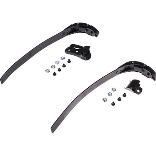 2 Sets PP Inline Roller Skate Strap Buckle with Clamp Screws Nut Replacement Accessories for Men Women Outdoor Skating Parts