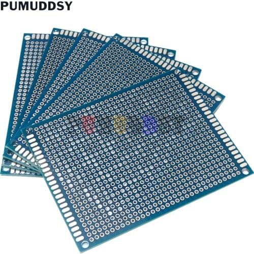 2PCS 7x9cm Double Side Prototype PCB Board 7*9cm Universal Printed Circuit Board For Experimental PCB Copper Plate
