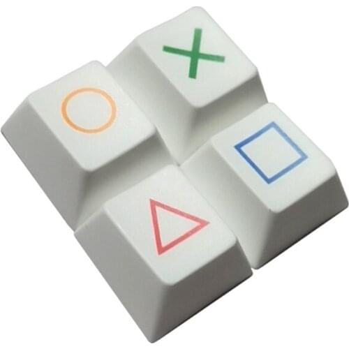 4Pcs Arrow Key WASD Dye Sublimation Keyboard Keycap PBT OEM Profile Keycap A0KB