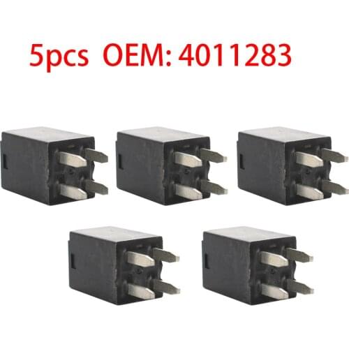 5pcs/lot 12V Electrical Relay For Polaris RZR 800 900 Slingshot Ranger 700 800 Sportsman 570 Replacement Relay 4011283 4016819