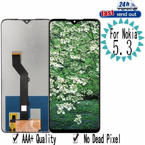 6.55" 5.3 LCD For Nokia 5.3 LCD Display Touch Screen Digitizer Assembly Replacement TA-1227 TA-1229 TA-1223 TA-1234