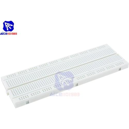 Breadboard 830 Point Solderless PCB Bread Board MB-102 MB102 for Arduino Shield Test Development Board for Beginner DIY Kit