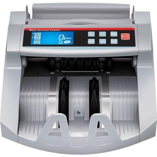 Hot-sale 2108D With LCD Display Easy Operation Currency Counting Machine Automatic Multi-Money Counter Billnote Detector