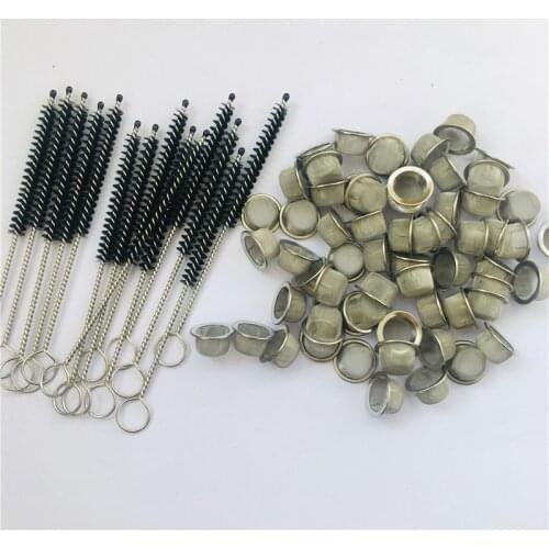 Stainless Steel Metal Screen filters Smoke Accessories about 0.5 inches for Crystal Quartz Smoking pipes