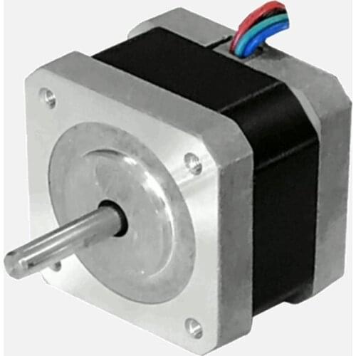 New Leadshine 42CM04 NEMA 17 stepper motor with 0.4 N.m (57 oz-in) holding torque 2 phase step motor 4 wires shaft size 5mm