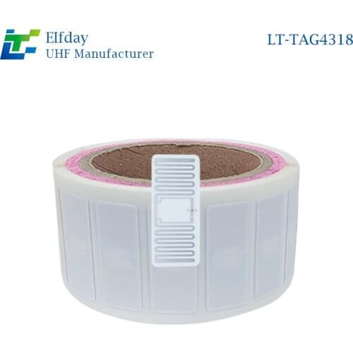 100Pcs RFID Electronic Tag UHF Smart Card 915M Radio Frequency 6C Passive Clothing Label Storage Ur108 Chip