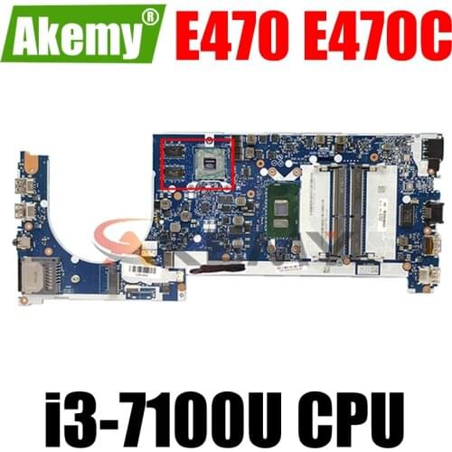 Thinkpad E470 E470C i3-7100U laptop independent graphics card motherboard.FRU 01YT089 01EN248 01LV759 01YT087 01EN246 01LV757