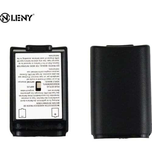 Universal Battery Pack Cover Shell Shield Case Kit For 360 Wireless Controller Black Battery Cover Shell