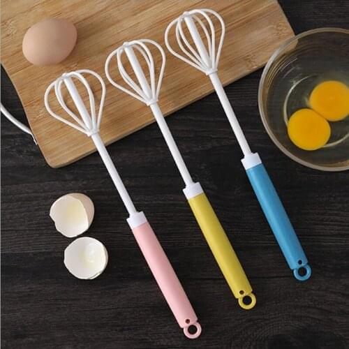 1Pcs Whisking Cream Butter Egg Beaters Manual Stainless Steel Beaten Eggs Kitchen Tools Milk Stirrer