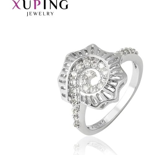 Xuping Fashion Elegant Rings Exquisite Popular Design Ring for Girl Women Christmas Jewelry Gift 11883