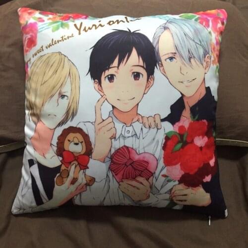 Yuri!!! on Ice Victor Anime Two Side Pillowcases Hugging Pillow Cushion Case Cover Otaku Cosplay Gift New 032