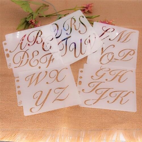 14*13CM Short Sentence DIY Cake Scrapbook Stencils Hollow Embellishments Printing Lace Ruler Valentines Day