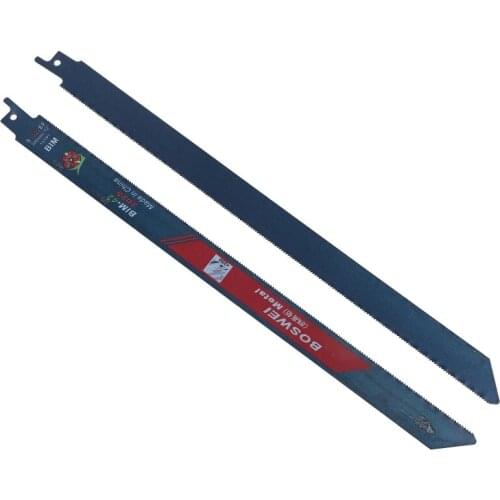 2pcs 300mm 18TPI BIM Reciprocating Saw Blades for Cutting Metal Aluminum Sheets Wood Plastic S1222EF High Quality and Brand New
