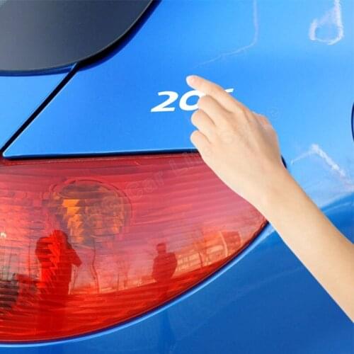 4pcs Car Windows Sports PVC Stickers For Peugeot 206 207 Cc Car Side Sticker Auto Tuning Accessories Auto Sport Styling Decals