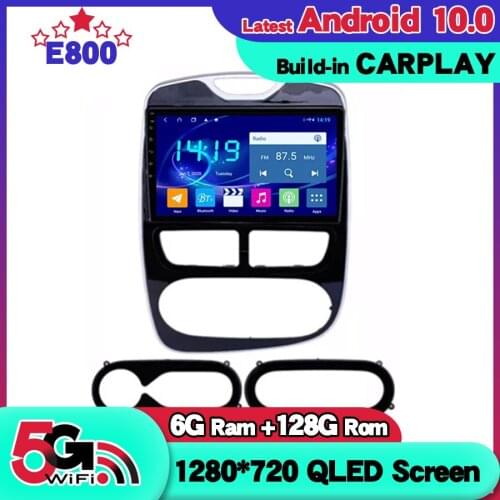 6GB Ram 128GB Rom Navigation GPS Player 9Inch Screen For Renault Captur Clio 2013 2015 Car Android 10 stereo receiver Autoradio