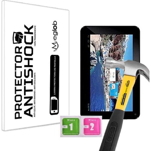 Screen protector Anti-Shock Anti-scratch Anti-Shatter compatible with Tablet Storex eZee Tab 7D14-S