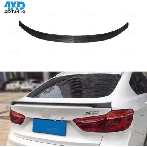 F16 Rear Trunk spoiler MP Style For BMW X6 Rear Bumper spoiler wing 2014 2015 2016 2017 2018 2019