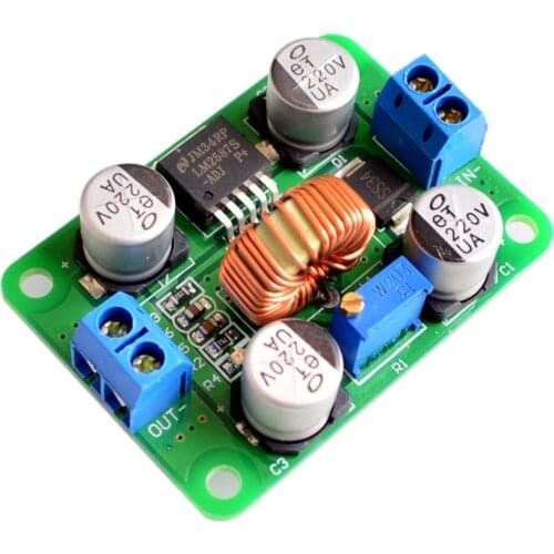 【SIMPLE ROBOT】! LM2587 DC-DC power modules boost module over lm2577 (Peak 5A) DC Step-Up Converter Module
