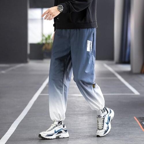 Tie-Dye Rainbow Mens Jogging Sport Pants Men Long Joggers Fitness Sweatpants Streetwear Gym Training Pants Running Trousers