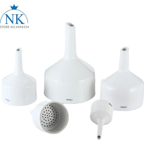 One Piece 40-300mm Porcelain Buchner funnel Laboratory Filtration Filter, Coors filtering crucible for bitumens In Laboaratoy