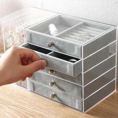 Makeup Organizer Storage Boxes Make Up Organizer for Cosmetics Brush Organizer Home Storage