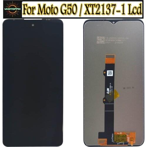 ORIGINAL For Motorola G50 lcd Display Touch Screen Digitizer Assembly Replace For Moto G50 5G LCD XT2137-1 XT2137-2 LCD Display