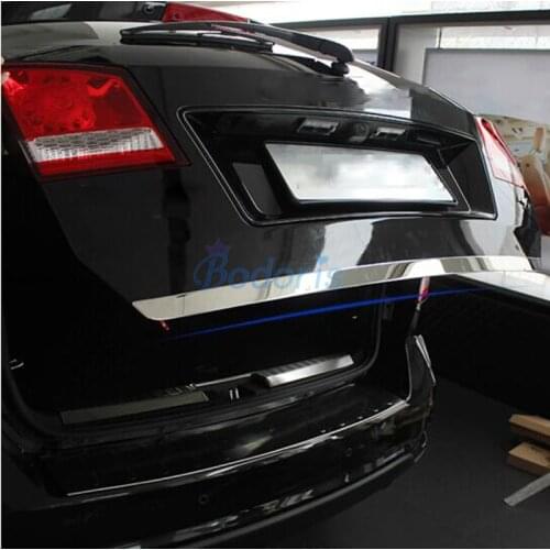 Rear Trunk Steamer Trim 2009 2010 2011 2012 2013 2014 2015 2016 2017 2018 For Dodge Journey JUCV Fiat Freemont Car Accessories