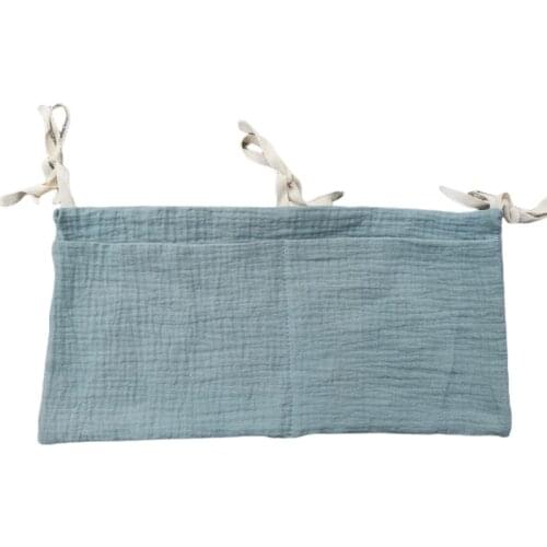 Baby Crib Organizer Hanging Bag for Camp Footboard Bedside Organizer Use as College Dorm Room Accessories Large Capacity