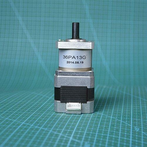 Square Flange Planetary Stepper Motor Stepper Motor NEMA17 Length 40mm / GSM003