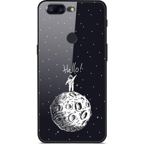 Glass Case For Oneplus 5T Phone Case Phone Cover Phone Shell Back Bumper Series 2