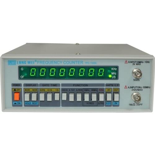 TFC2700L Digital Display High Precision Frequency Meter High Resolution Frequency Counter 10HZ-2.7GHZ