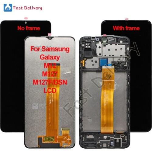 For Samsung Galaxy M12 M127 LCD Display Touch Screen Digitizer Assembly For Samsung M127F/DSN lcd Replacement Accessory Parts