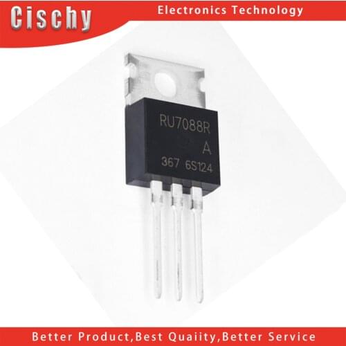 1PCS RU7088R RU7088 TO220 70V 80A new original In Stock