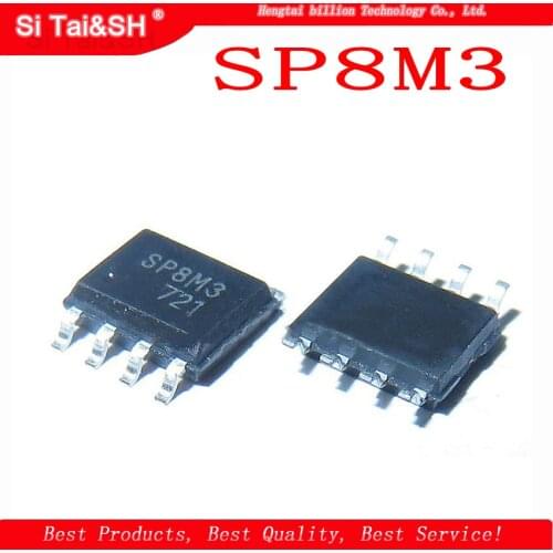 10Pcs SP8M3 SOP-8 8M3 SOP SMD Liquid crystal high voltage board commonly used power chip