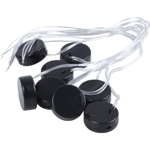 1000pcs/lot MasterFire CR2032 x2 3V Coin Button Cell Battery Holder Case With ON/OFF Switch Leads Batteries Storage Boxes