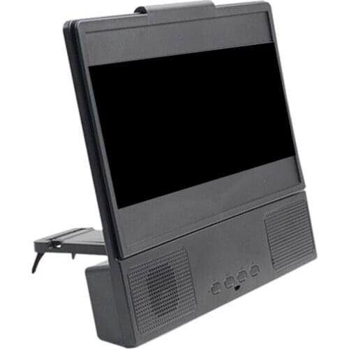 12 inch Screen Magnifier with Bluetooth Speakers Cellphone Holder Hd Video for All Smartphones Within 6-Inch Screen