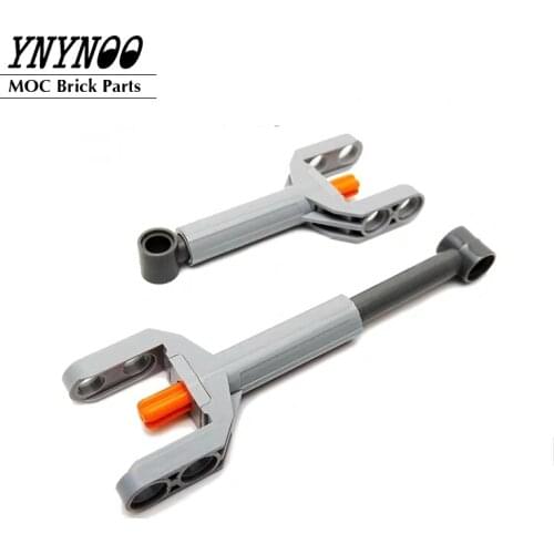 4Pcs/lot High-Tech Telescopic Push Rod/ mechanical MOC Brick Blocks Technical Linear Actuator Compatible with 92693c01/4612100