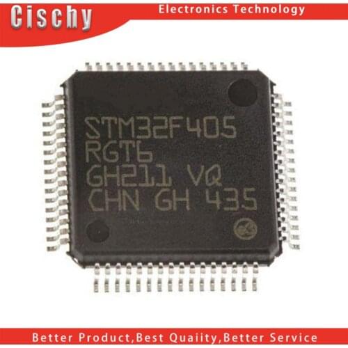 5pcs/lot STM32F405RGT6 STM32F405 QFP-64 In Stock