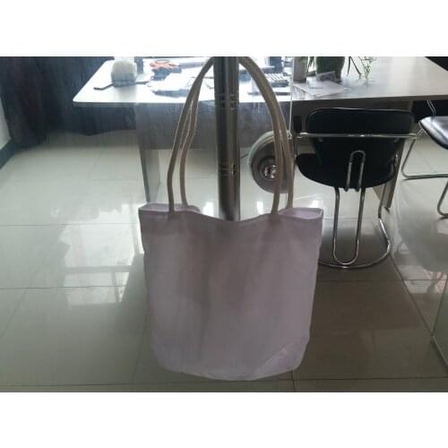 5pcs/lot Sublimation Blank Shopping bag For Heat Transfer printing handbag/single shoulder products Two sizes printable 35*37CM