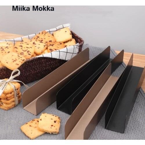 Non-stick Biscuits Baking Mold Cookies Baking Mold U Shape Cranberry Cookies Mold Rectangle Baking Tools Bakeware