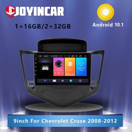 JOYINCAR 9inch 2din Android 10 Car Radio Multimidia Video Player Navigation GPS For Chevrolet Cruze 2008-2012 Head Unit 2 din H