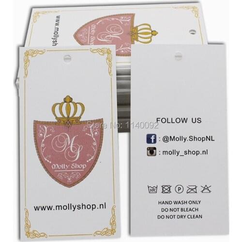 Free shipping custom clothing hang tag/swing tag/T-shirt jacket printed labels/women dress tags/packing labels