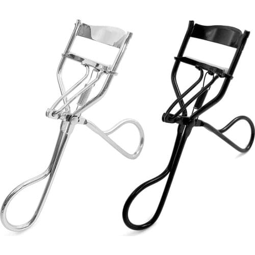 Free Eyelash Curler Tweezer Professional Eyes Makeup Beauty Tools Metal Accessories Black And Argent Lashed Curlers For Women